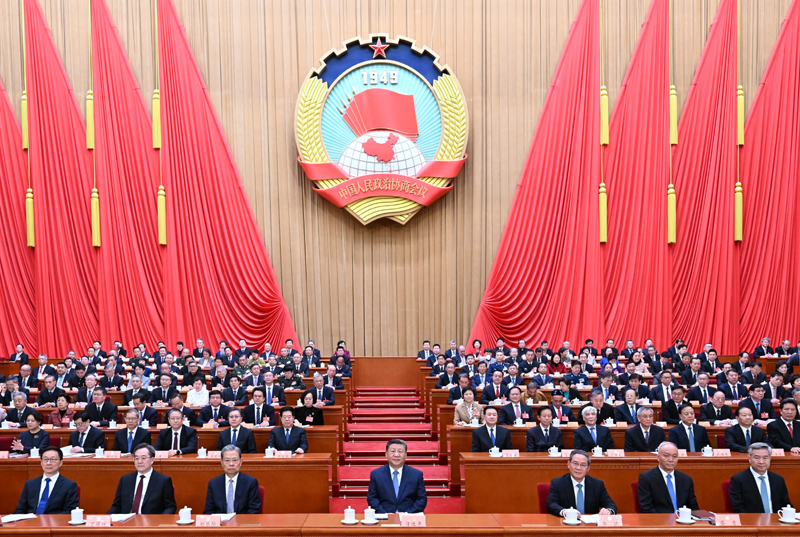 全國政協(xié)十四屆三次會議在京開幕