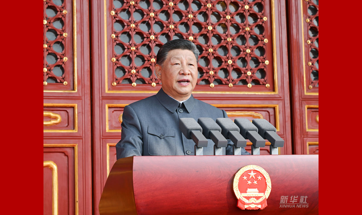 紀念中國人民抗日戰爭暨世界反法西斯戰爭勝利80周年大會在京隆重舉行 習近平發表重要講話并檢閱受閱部隊
